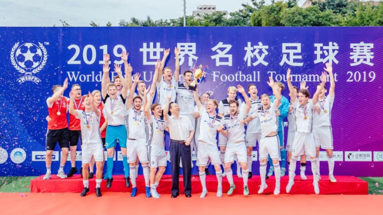 圆满助力2019世界名校足球赛，宇通再度擦亮“中国制造”名片