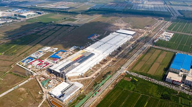 完成通电 特斯拉上海超级工厂开始调试
