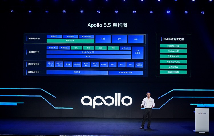 Apollo5.5升级发布中国首套自主泊车解决方案 实现“最后一公里自动驾驶”