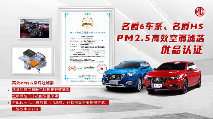 “证”车之宝！名爵首获国家认监委备案双认证