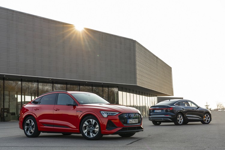 双电机跨界SUV 奥迪e-tron Sportback官图发布