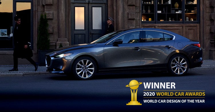 次世代“MAZDA 3”荣膺2020年“世界年度车设计大奖”