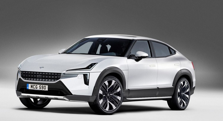 纯电动跨界SUV 沃尔沃Polestar 3效果图曝光