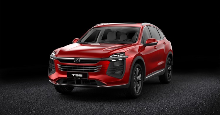 “智美”SUV 众泰TS5内饰首次曝光