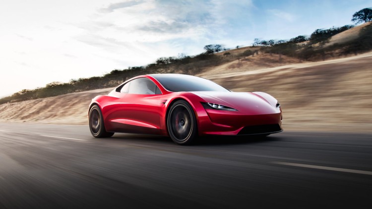 装了SpaceX推进器的特斯拉Roadster长什么样？零百加速或仅需1.1秒