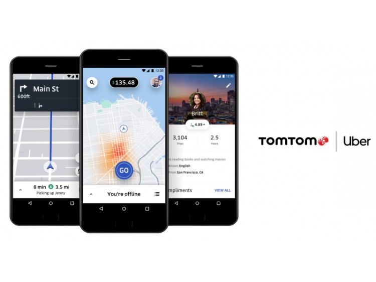提供更精确导航 Uber与TomTom达成合作 