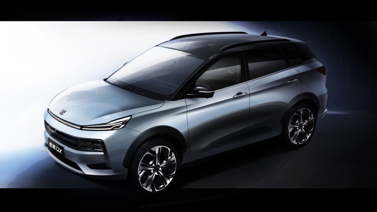 定位A+运动SUV 思皓QX设计外观设计图曝光