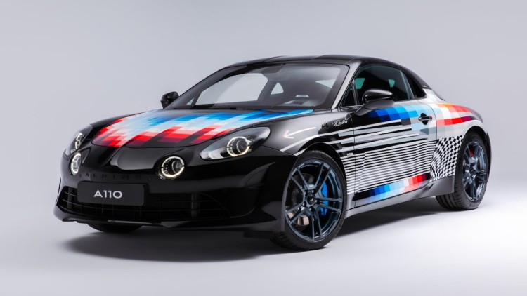 限量4辆 Alpine A110 S艺术车官图发布