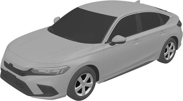 运动风格 全新思域HATCHBACK国内专利图