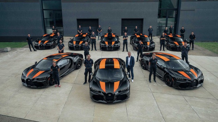 首批Chiron Super Sport 300+即将交付