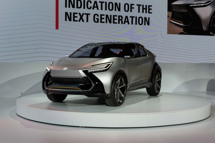 全面转向电气化，新一代丰田C-HR概念车发布