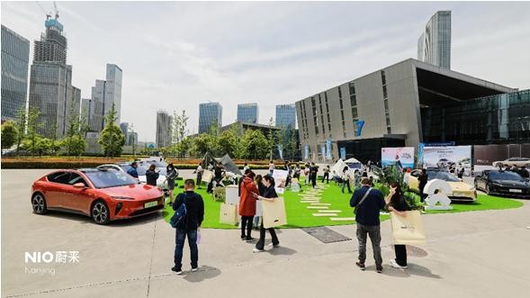 2023南京国际车博会正式开幕，与蔚来共同开启愉悦