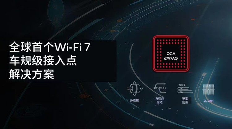 高通推出车规级Wi-Fi 7接入点解决方案