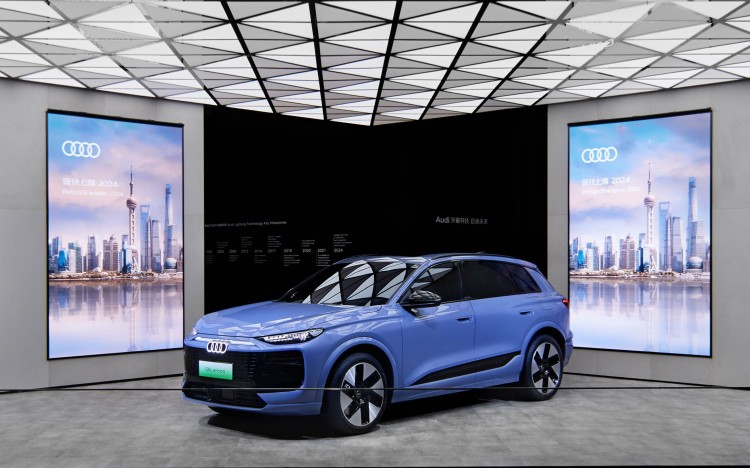 一汽奥迪携Q6L e-tron亮相“设计上海”，谱写未来灯光技术新篇