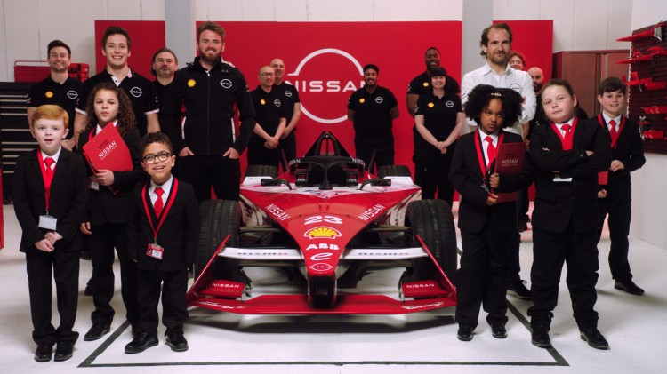 日产Formula E车队调研显示，儿童对电动汽车充满热情